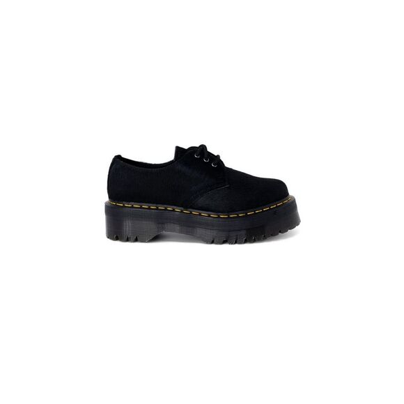 Dr. Martens Quad Retro Platform Shoes Women Black Boots